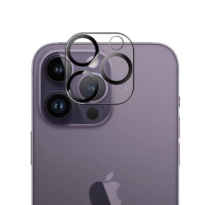 Protection Caméra d'Objectif en Verre Trempé pour iPhone 14 Pro (6