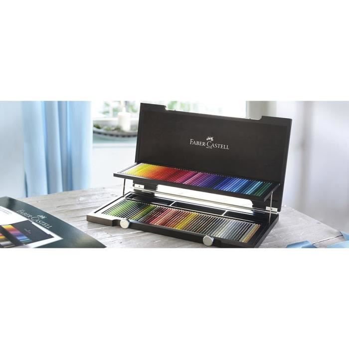 FABER-CASTELL Coffret de 120 Crayons de couleur Polychromos