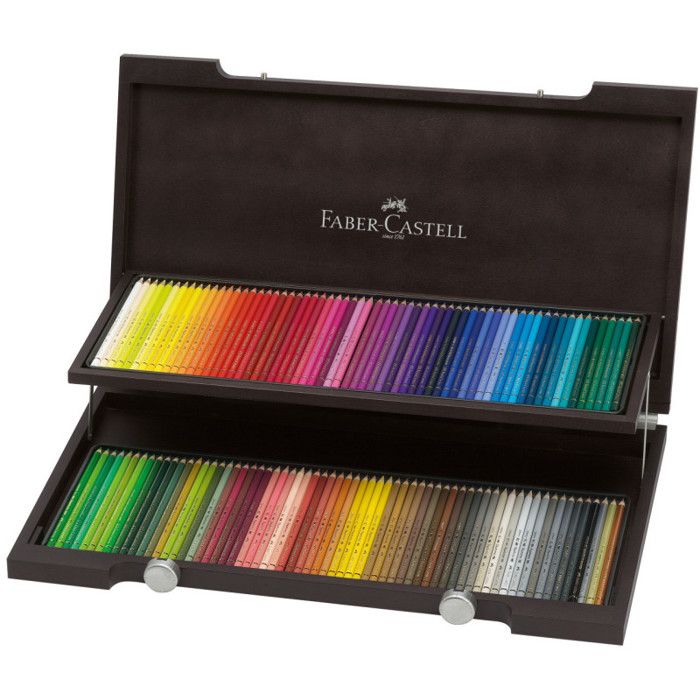 FABER-CASTELL Coffret de 120 Crayons de couleur Polychromos