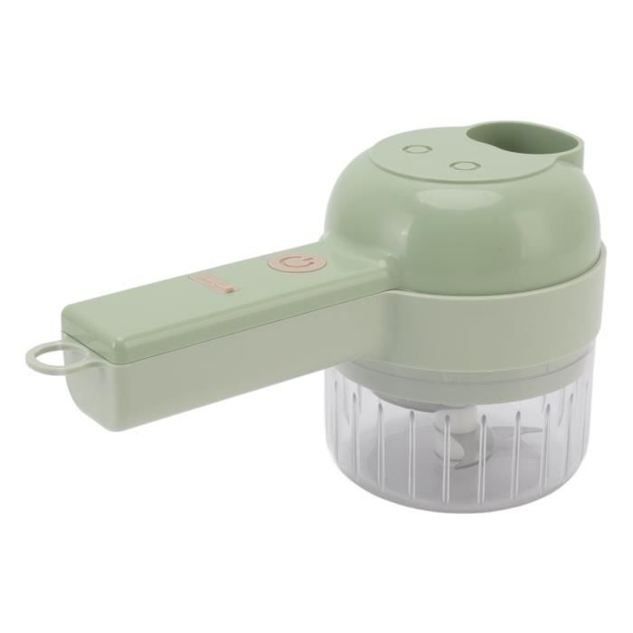 Hachoir électrique rechargeable USB et presse à légumes