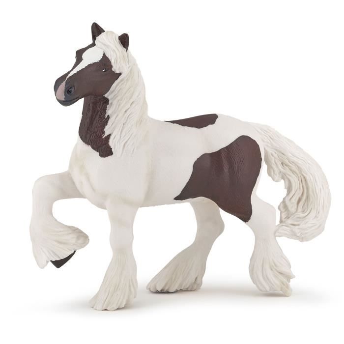 Figurine Papo - Cheval De Saut Avec Cavalière Fille - Réf. 51560 - Multicolore - Neuf