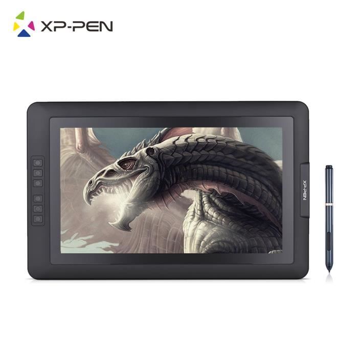 Xp Pen Artiste Tablette Graphique 15 6 1920 1080 Ips Table A Dessin Moniteur Affichage De Stylo Numerique Pour Windows Mac Prix Pas Cher Cdiscount
