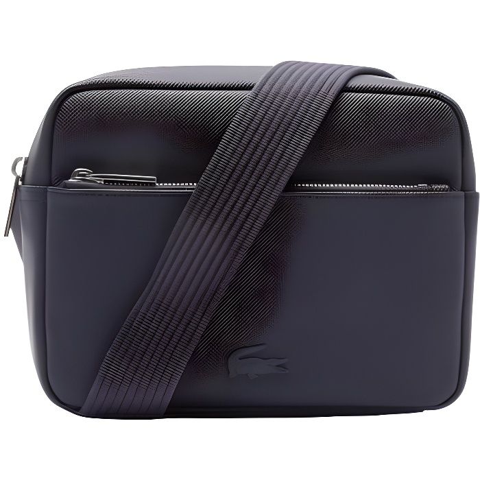 Sacoche homme Lacoste Ref 55594 noire 21*16*7 TU Noir - Cdiscount Bagagerie  - Maroquinerie