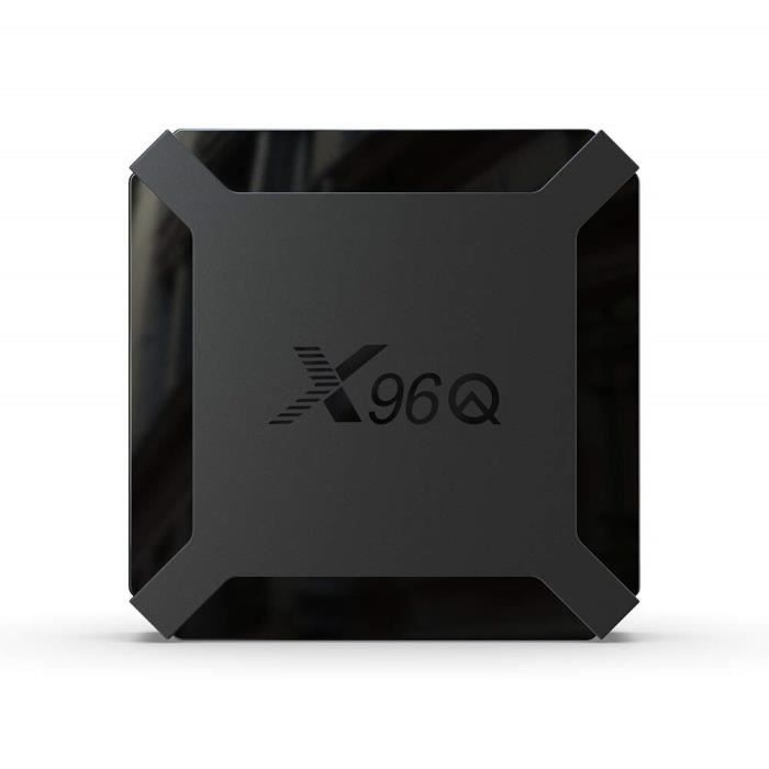 TV Box X96Q 2Go + 16Go Android 10.0 Smart TV Box Chipset H313 Quad-Core A53 64 Bits H265 4K 60FPS HDR Netflix 4K 60fps