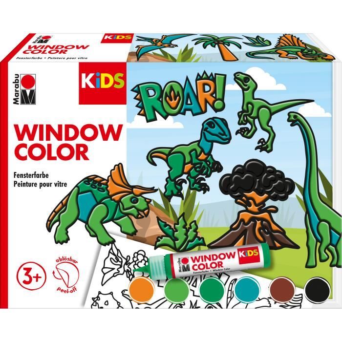 Baker Ross Kit De Grattage Dinosaures - Lot De 8 Feuilles Arc-en-ciel Avec Stylet, Activité Créative Pour Enfants Dès 5 Ans