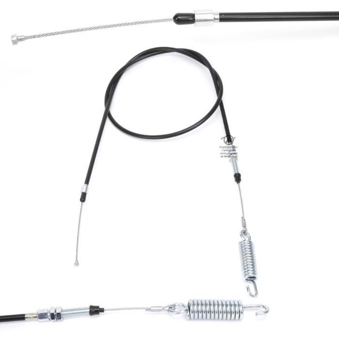câble de Commande de Zone de Moteur de Traction d'accélérateur de Tondeuse à Gazon avec Outil de Jardin de courbure en Forme de Z SHOTAY Câble de Traction d'accélérateur 
