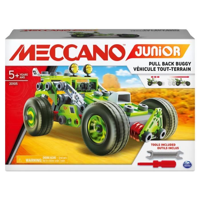 MECCANO JUNIOR - Ma voiture à rétrofriction