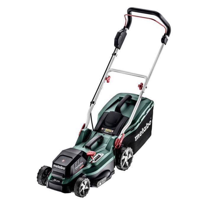 Tondeuse sur batterie Metabo RM 36 18 LTX BL 36 18V Poussée Hauteur de coupe 70 mm