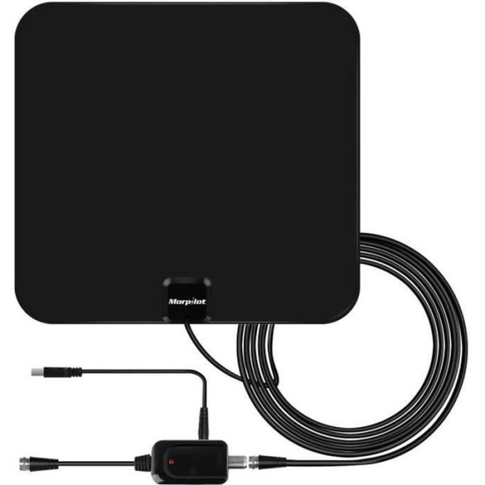 Antenne TV Intérieure Numérique - Réception Longue Portée Pour Smart TV