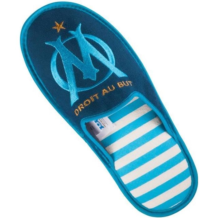 Pantoufles OM - Collection officielle Olympique de Marseille - Cdiscount