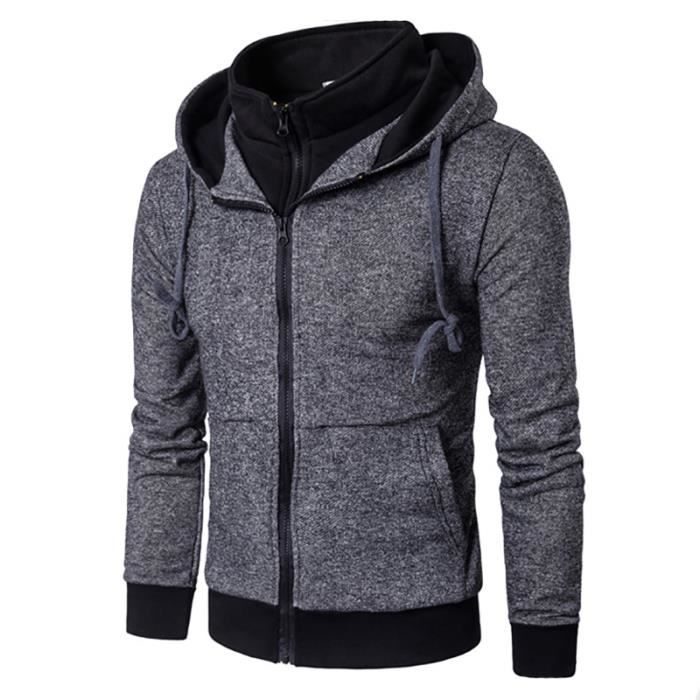 sweat à capuche homme xl
