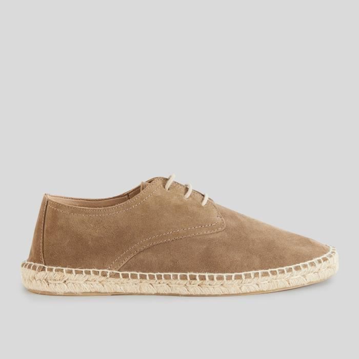 Espadrilles homme cuir cheap