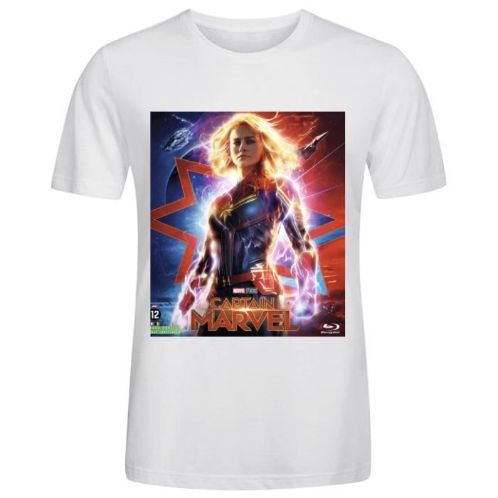 Boutique Disneyland Paris T-shirt Captain Marvel pour adultes - Disney  store soldes sur la boutique en ligne officielle Disney