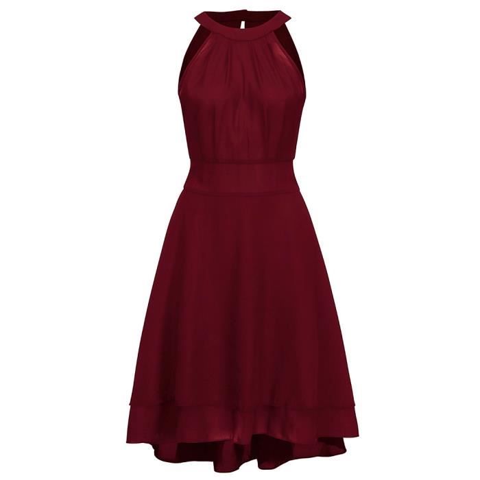 robe courte mousseline