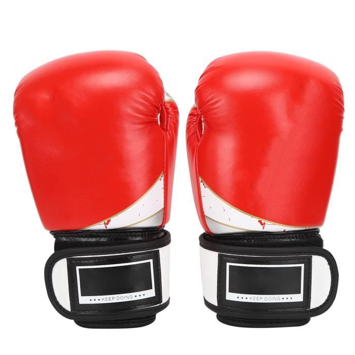 Gant De Boxe Flexzion Cuir PU - Patte D'Ours Pour Entraînement Combat