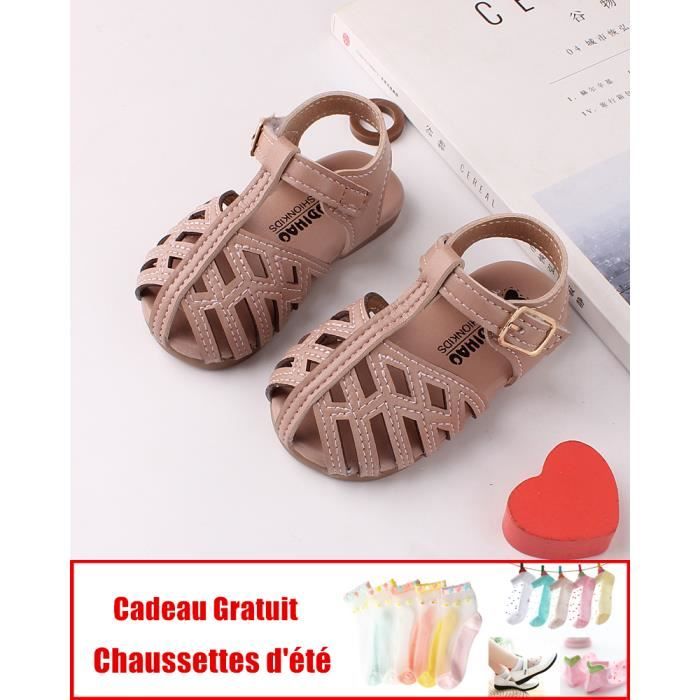 Sandale bebe store fille bout fermé