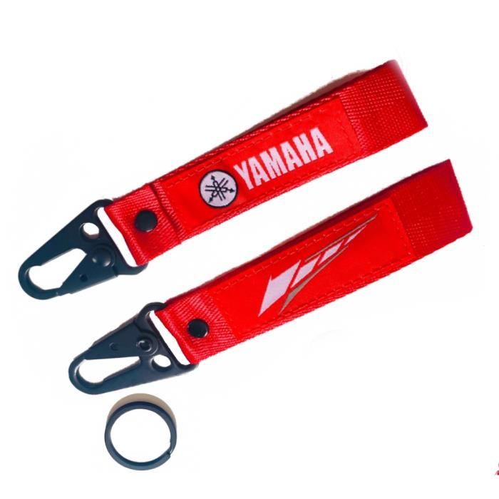 Porte clé motard - moto - biker - Yamaha rouge rouge - Cdiscount