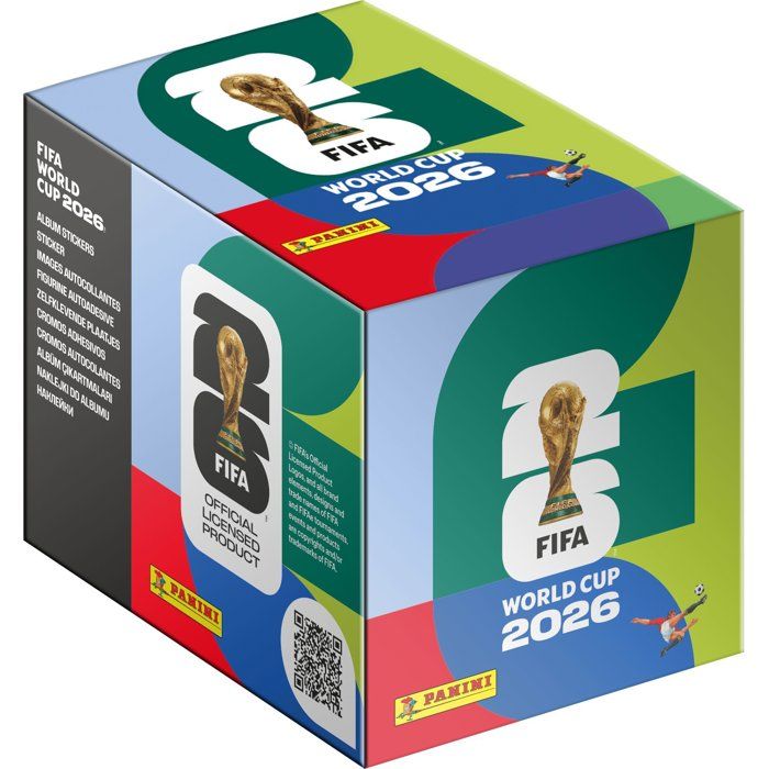 Boîte - PANINI - COUPE DU MONDE DE LA FIFA 26TM - 50 pochettes de 7 stickers