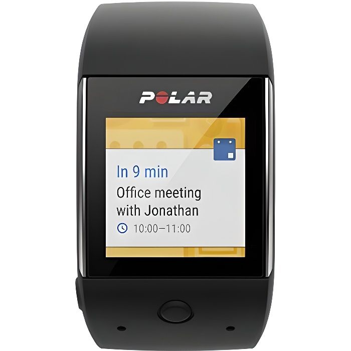 POLAR Montre fitness étanche Unite avec GPS S/L - Noir - Cdiscount  Téléphonie