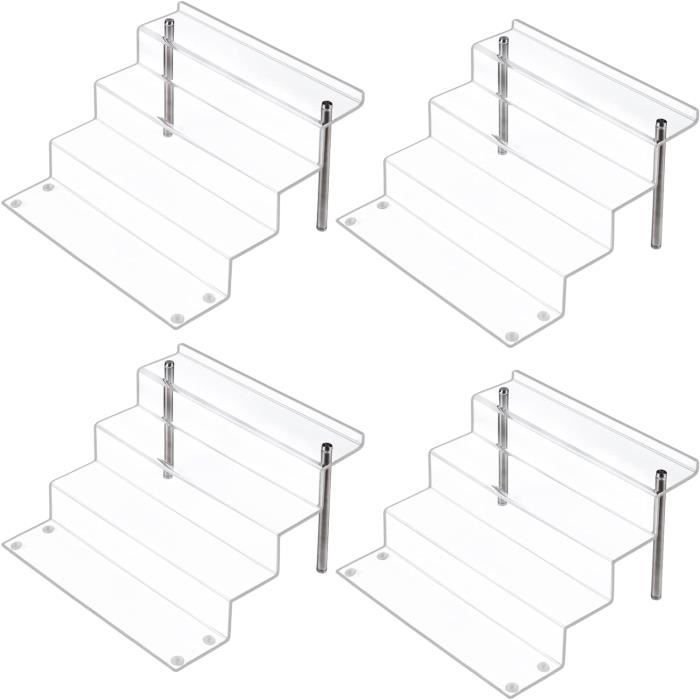 20pcs Chevalet Porte Assiette Présentoir Décoratif en Plastique pour