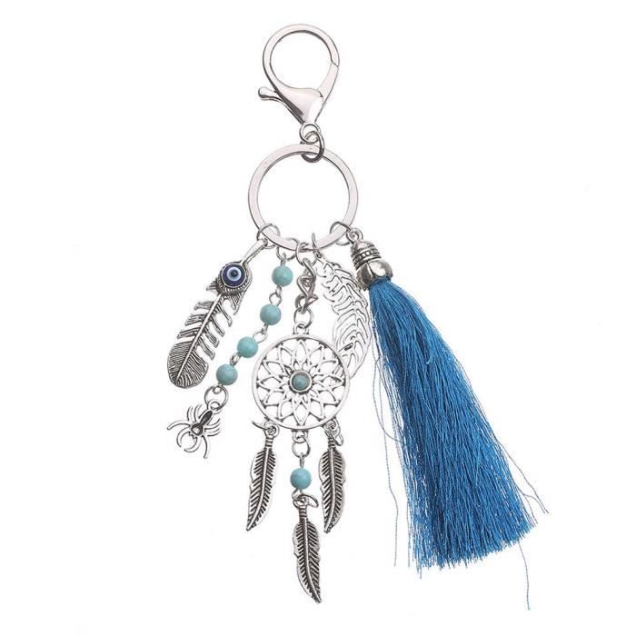 Porte Cl s Pompon pour Sac Main Capteur de R ves D coration de