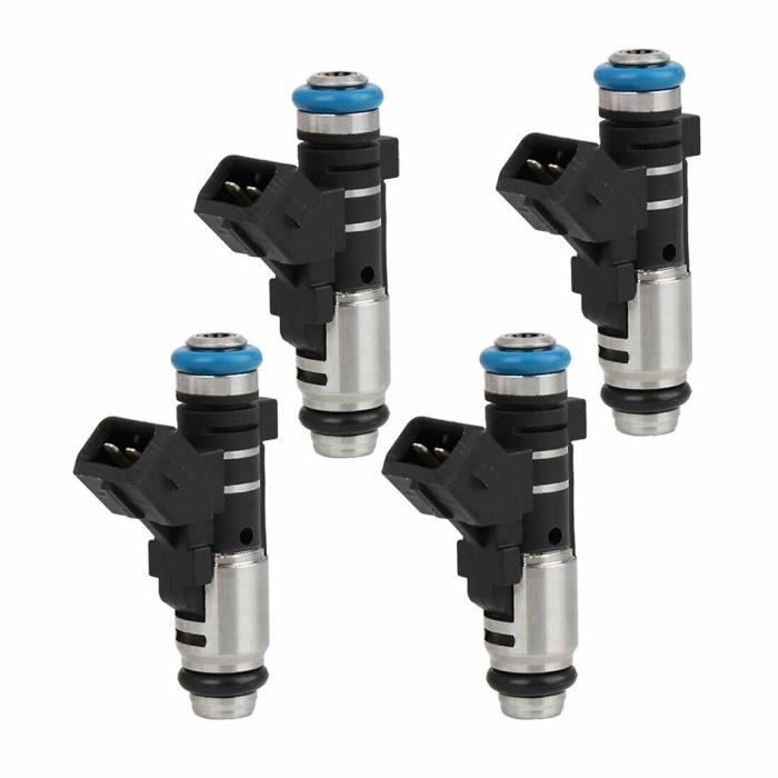 Injecteurs Carburant 0280158057 - Lot De 4 Pour Peugeot 206 207 307 308 1.6L, Améliore Performance Et Consommation