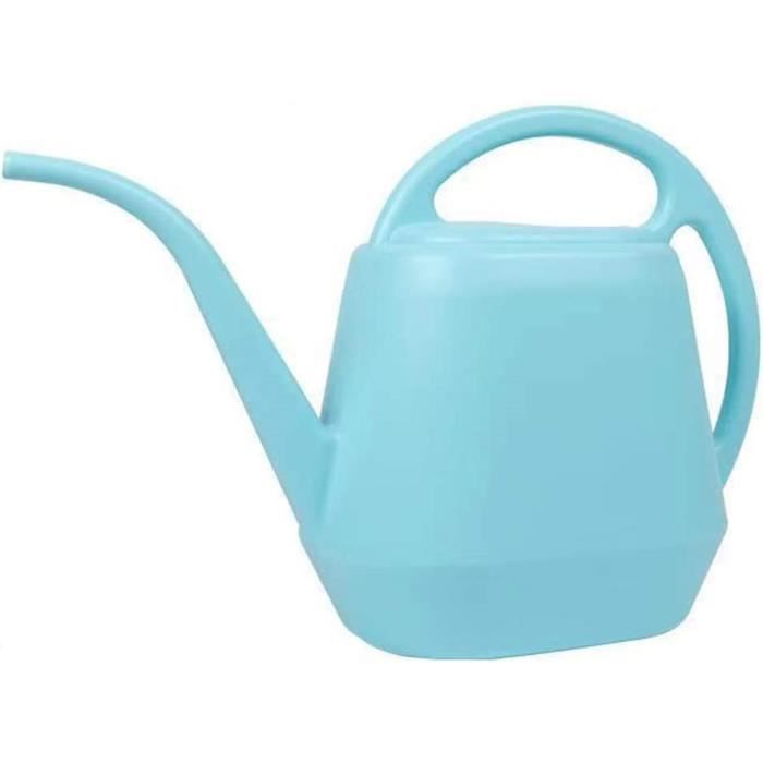 Arrosoir 8 Litres Long Bec Amovible - Grande Capacité Jardin Intérieur Extérieur, Bleu Robuste PP