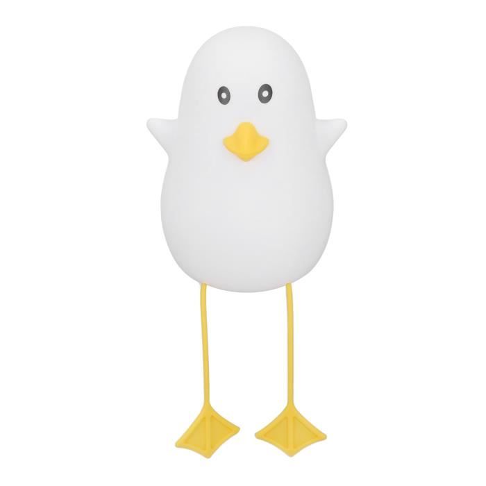 Lume De Nuit À Canard Plat Allongé, Lampe De Canard Squishy