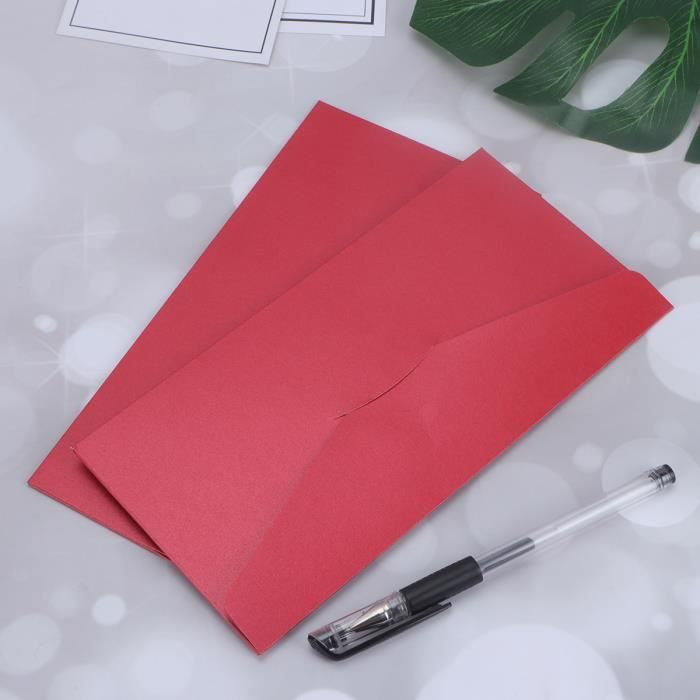 Enveloppes Kraft 4x6 Pouces (A6) - Lot De 50, Rabat En V, Pour Invitations Et Courrier