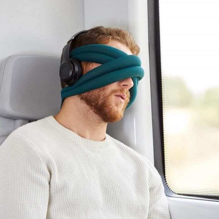 Oreiller De Voyage OstrichPillow Go Neck Gris Nuit - Occasion (boîte Ouverte)