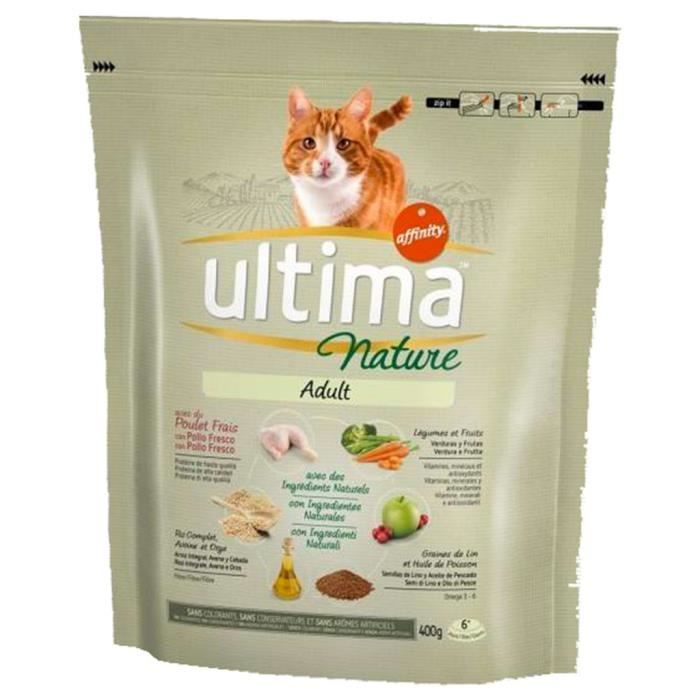 Ultima Nature Croquettes Chat Adult Poulet 400g Lot De 6 Cdiscount Ultima Nature Croquettes Chat Adult Poulet 400g Lot De 6 Cdiscount