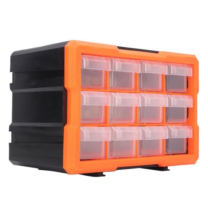 Organisateur De Rangement Vintage Akro-Mils 24 Tiroirs Métal Bleu - Pour Petites Pièces - Occasion