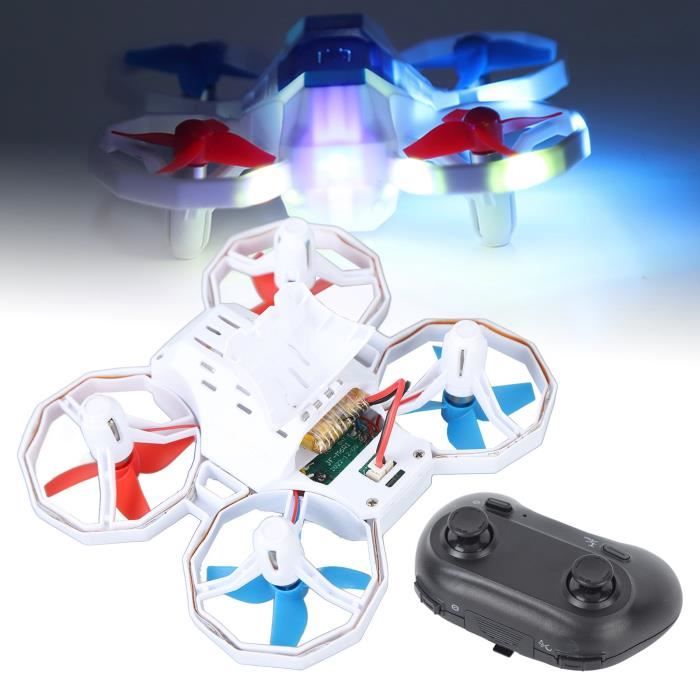 Dacene Drone Pour Enfants Et Débutants, Mini Quadricoptère RC Avec Lumière LED, Rabat à 360°, Atterrissage à Une Touche Et 2 Piles, Drone D'intérieur Télécommandé, Jouet Cadeau Pour Garçons Et Filles