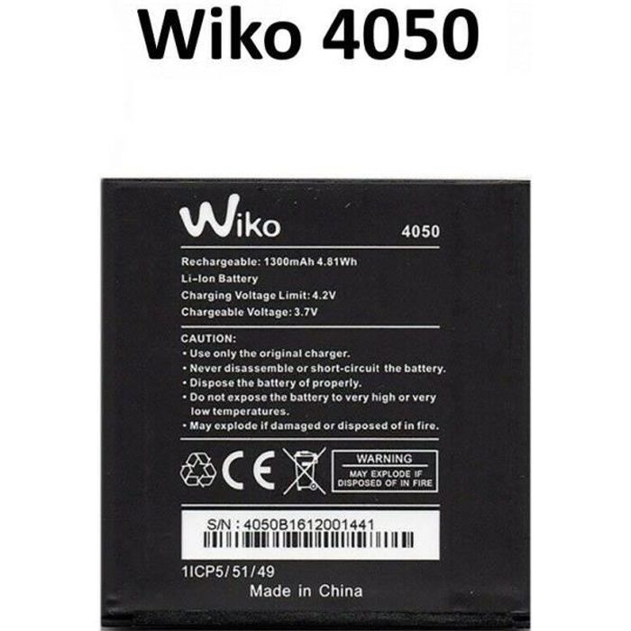 Batterie Wiko 4050 - Wiko Sunset 2