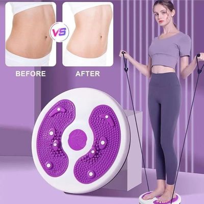 Lot De 2 Disques De Torsion Taille EUBEISAQI – Fitness Maison, Abdos Et Squats – PP/PU