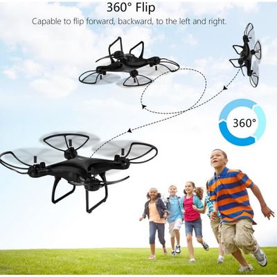ALLCACA RC Drone a Distance Telecommande pour Enfants Debutant Cdiscount Jeux Jouets