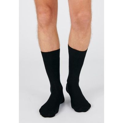 Chaussette Damart Lot de 2 paires de chaussettes Thermolactyl et laine Noir Cdiscount Pret a Porter