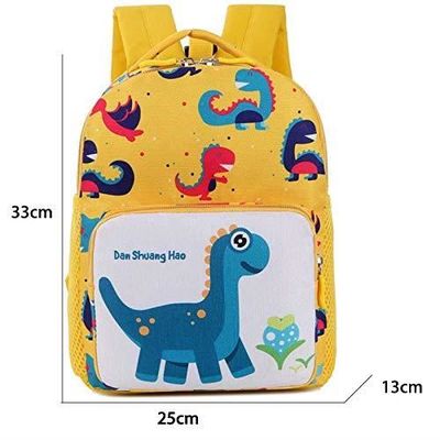 Sac à Dos Dinosaure Enfant - Imperméable & Léger - Maternelle & Loisirs - 3-7 Ans - Capacité Généreuse