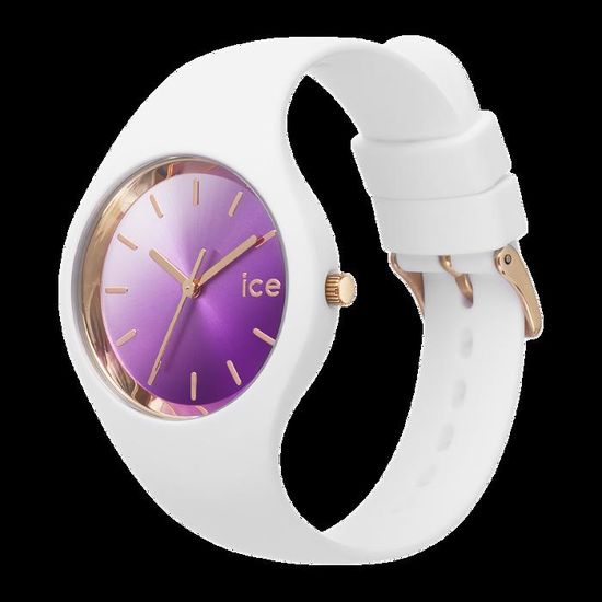 Ice-Watch Montre Femme ICE Fantasia Fuchsia - Silicone Rose Coeur Saint-Valentin