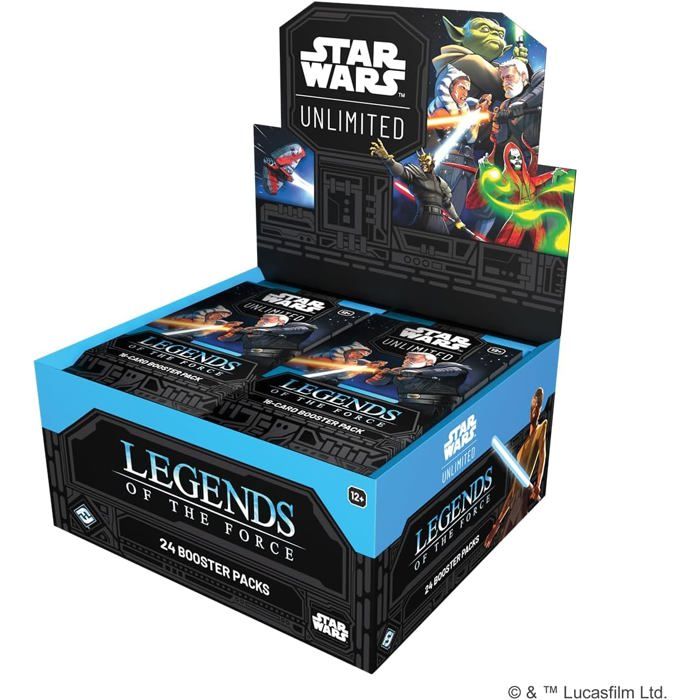 Star Wars Unlimited - Légendes de la Force : Boite 24 boosters
