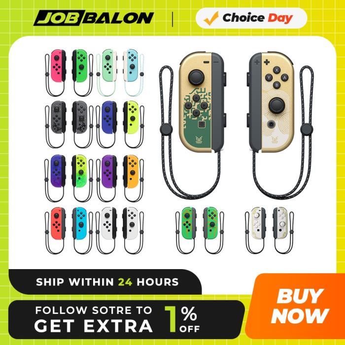 Splatoon 3 - Manette de jeu sans fil pour Nintendo Switch, Joy-Con, Joy-Cons,  Pomercons, Joystick Bluetooth a - Cdiscount Informatique
