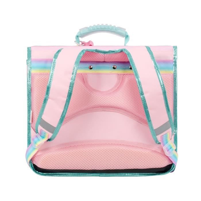 Cartable primaire 2 compartiments licorne Viquel BUBBLES Rose Enfant Fille Rose Cdiscount Bagagerie Maroquinerie