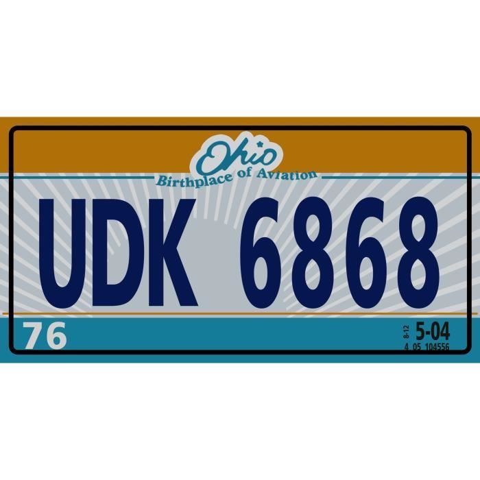 Lot De 40 Répliques De Plaques D'immatriculation Américaines