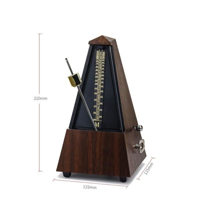 EBTOOLS piano Métronome Mécanique Type-Tour pour Tambour Piano Guitare  Accessoire Musical(Grain Bois Clair) - Cdiscount Instruments de musique