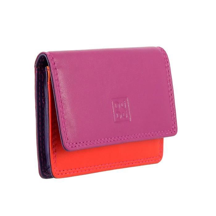 Dudu Portefeuille Collection Colorful Stromboli Fuchsia Unisexe