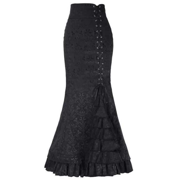 Jupe longue victorienne hot sale