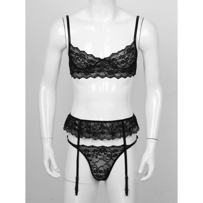 Nuisette homme on sale dentelle