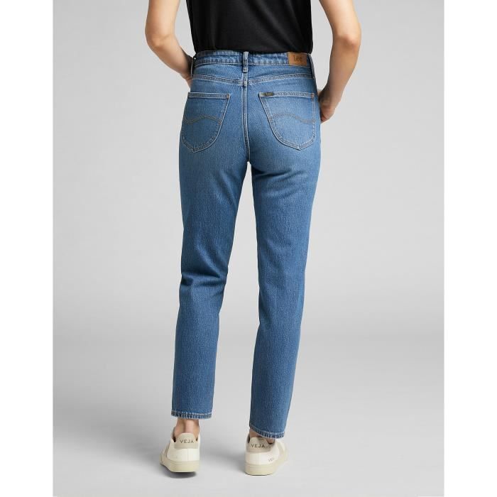 Jeans femme Lee Carol in Worn Iris bleu jeans Bleu jeans