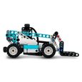 LEGO® 42133 Technic Le Chariot Élévateur, Modèle de Remorquage, Ensemble de Véhicules de Construction Enfants, Jouet Camion 2 en 1-2