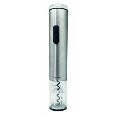 VIN BOUQUET FID 186 Tire-Bouchon Électrique Acier Et ABS - Avec Décapsuleur Et LED, Multicolore
